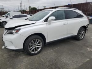 Lexus Rx 350 2015 White 3.5L 6 vin: JTJZK1BA8F2423867