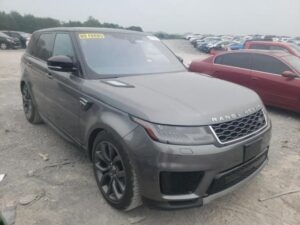 Land Rover Range Rover Sport Se 2019 Gray 3.0L 6 vin: SALWG2RKXKA422627